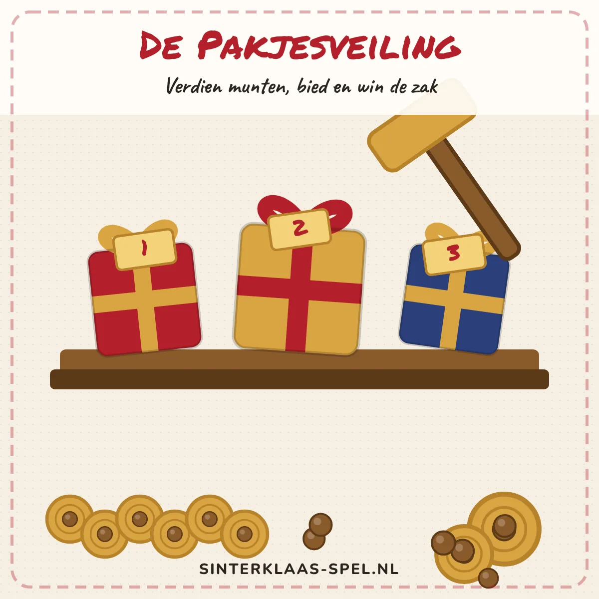 Omslag van De Pakjesveiling